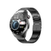 2025 Nouveaux pour Android et ios montre intelligente hommes AMOLED écran GPS - steel strip black - Montre intelligente