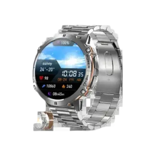 Montre connectée de sport homme, qualité militaire, batterie 1000mAh