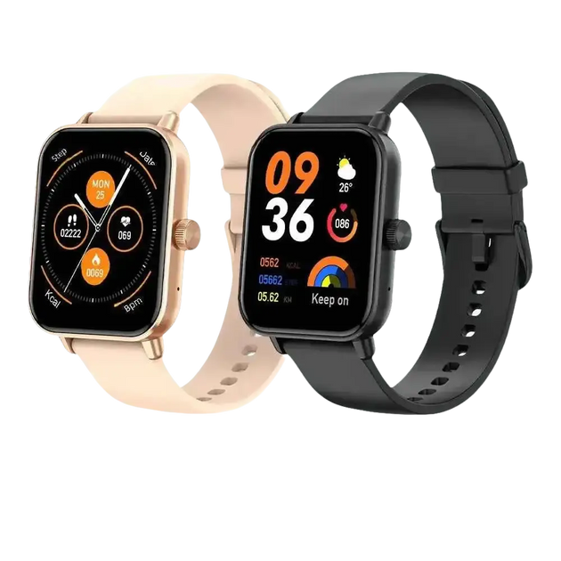 Montre intelligente COLMI P81 avec appel vocal, écran de 1,9 pouces et moniteur de santé 24H