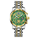 POEDAGAR luxe haute qualité homme montre étanche lumineux chronographe Date hommes montre en acier inoxydable Quartz