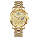 POEDAGAR luxe haute qualité homme montre étanche lumineux chronographe Date hommes montre en acier inoxydable Quartz