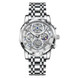POEDAGAR luxe haute qualité homme montre étanche lumineux chronographe Date hommes montre en acier inoxydable Quartz