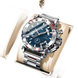 POEDAGAR montre de luxe pour hommes calendrier lumineux étanche homme - Montre à Quartz