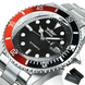 WINNER Montres mécaniques classiques pour hommes montre automatique d’affaires de marque de luxe lunette rotative